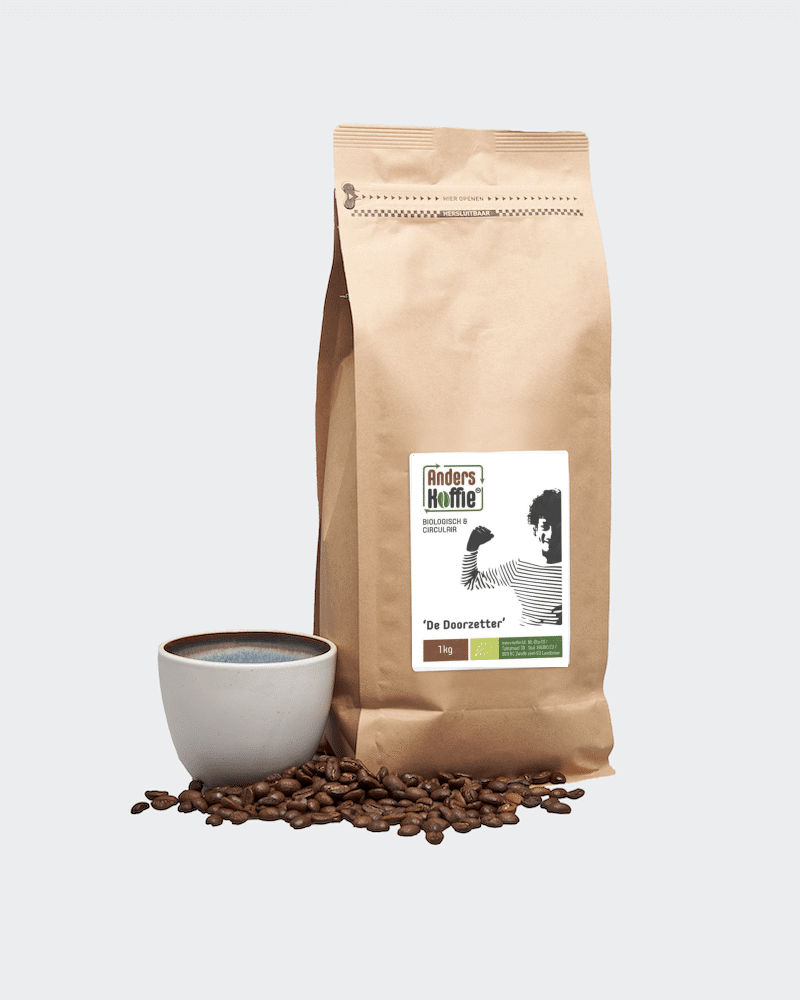 De Doorzetter – Biologische Direct Trade Koffiebonen – 1 kg